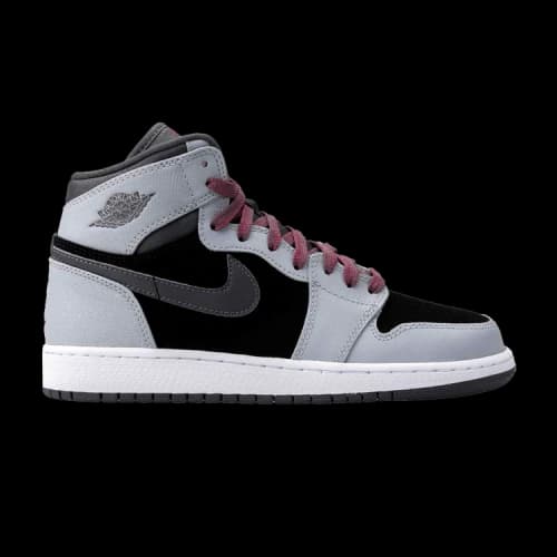 Air Jordan 1 Retro High Black Vivid Pink (GS)