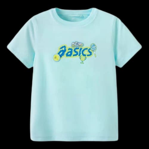 (GS) ASICS Graphic Logo T-shirt 'Sky Blue'
