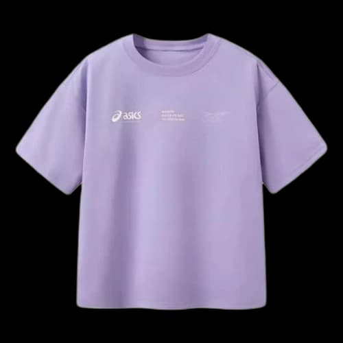(GS) ASICS Logo T-Shirt 'Purple'