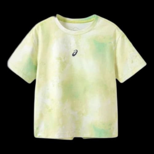 (GS) ASICS Logo T-Shirt 'Green'