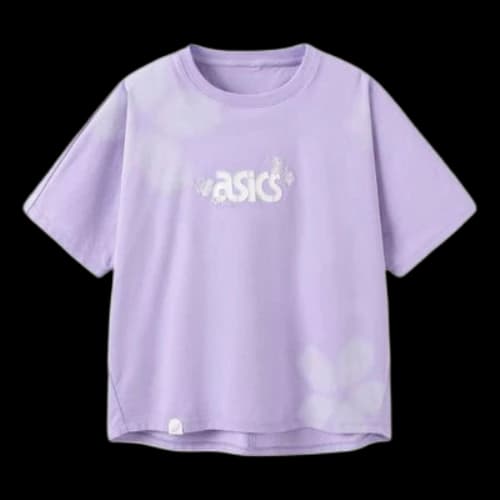 (GS) ASICS Logo T-Shirt 'Purple'