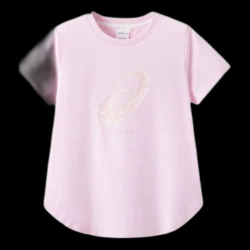 (GS) ASICS Logo T-Shirt 'Pink'