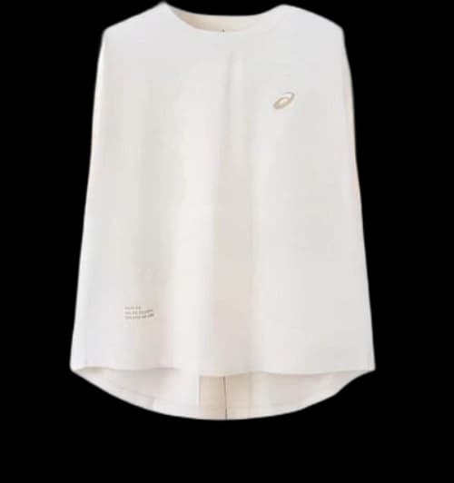 (GS) ASICS Short Sleeved Logo T-Shirt 'Beige'