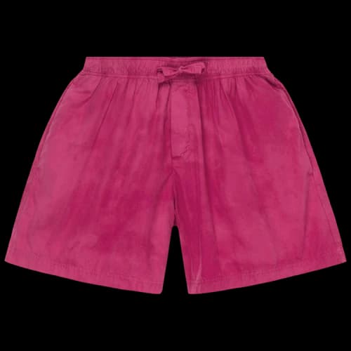 Stussy x Tekla Poplin Pyjama Shorts 'Berry'