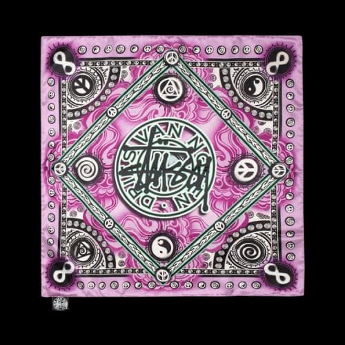 Stussy x Dries Van Noten Bandana 'Pink'