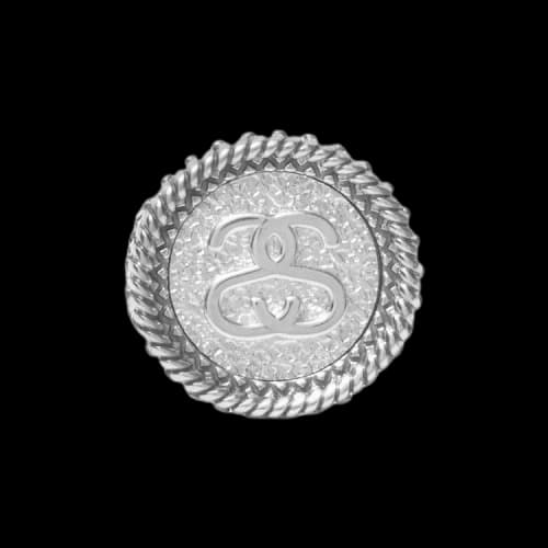 Stussy Sovereign Ring 'Silver'