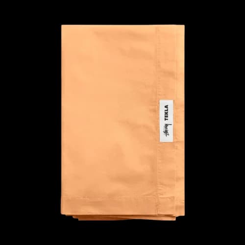 Stussy Percale Flat Sheet 'Apricot'
