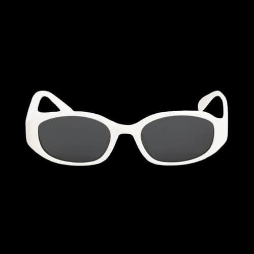 Stussy Roman Sunglasses 'Bone/Black Lens'