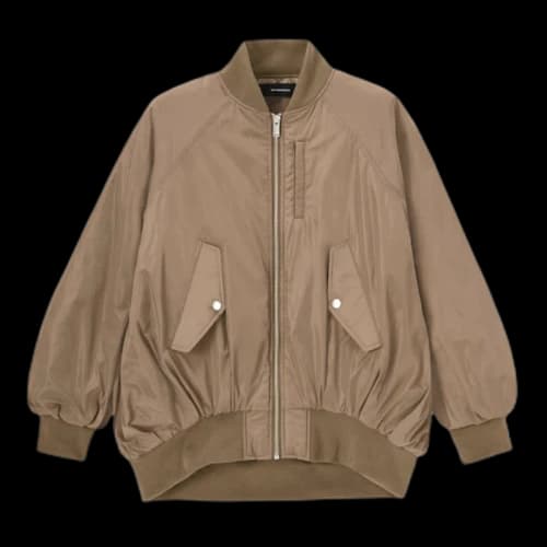 Uniqlo GU x Undercover Womens Oversized MA-1 Blouson Brown
