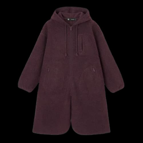 Uniqlo GU x Undercover Womens Oversized Long Coat Wine