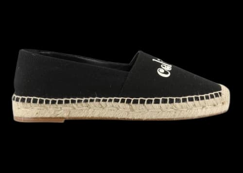 Celine Taillat Canvas Espadrilles Black (Womens)