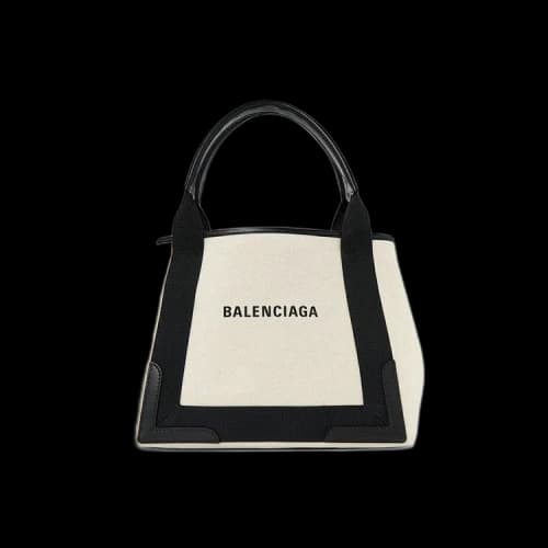 Balenciaga Cabas Tote Bag 'White/Black'