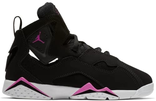 Jordan True Flight Black Fuchsia Blast White (PS)