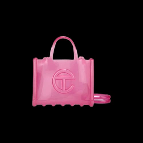 Telfar x Melissa Small Jelly Shopping Bag 'Clear Pink'
