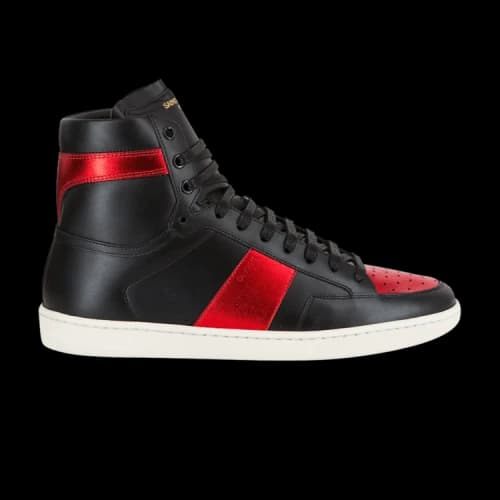Saint Laurent SL-10 High 'Black Metallic Red'