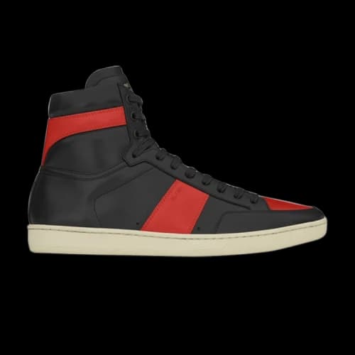 Saint Laurent Signature Court Classic High Top Sneaker 'Red'