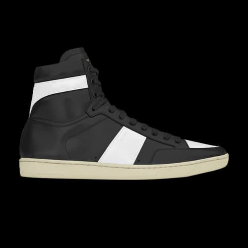 Saint Laurent Signature Court Classic SL/10H High Top Sneaker 'Black White'