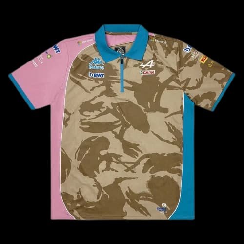 Palace x Kappa For Alpine Tech Polo 'Desert Camo'