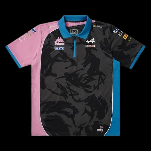 Palace x Kappa For Alpine Tech Polo 'Night Desert Camo'