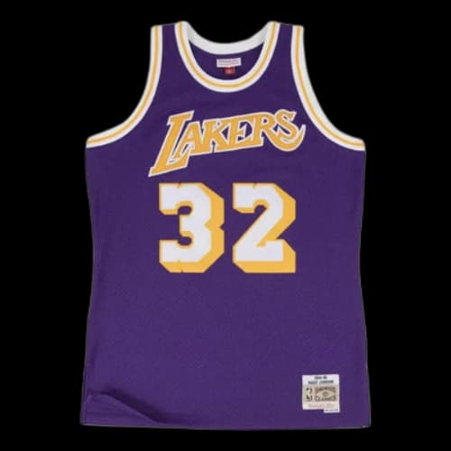 Mitchell & Ness NBA Los Angeles Lakers Road Swingman Jersey 'Magic Johnson 1984-85'