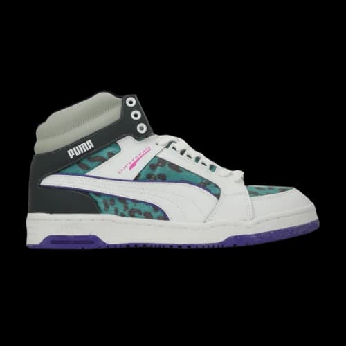 PUMA Slipstream Animal Lace Up Mid 'White Fluo Teal'