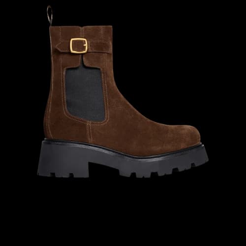 CELINE Triomphe Rangers Chelsea Boot 'Dark Brown' (Women's)