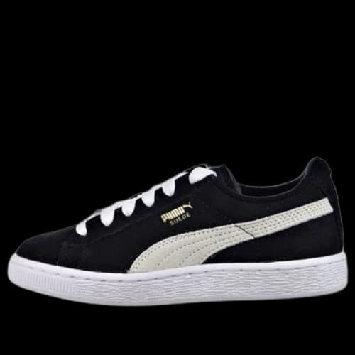 (PS) PUMA Suede Leisure Shoes Black/White