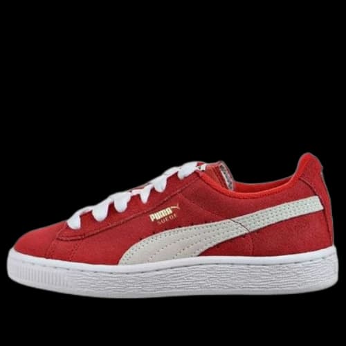 (PS) PUMA Suede Casual Shoes Red/White