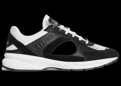Celine Runner CR-03 Low Top Black Optic White