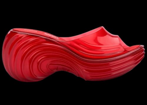 Melissa x Diesel Quantum Platform Transparent Red