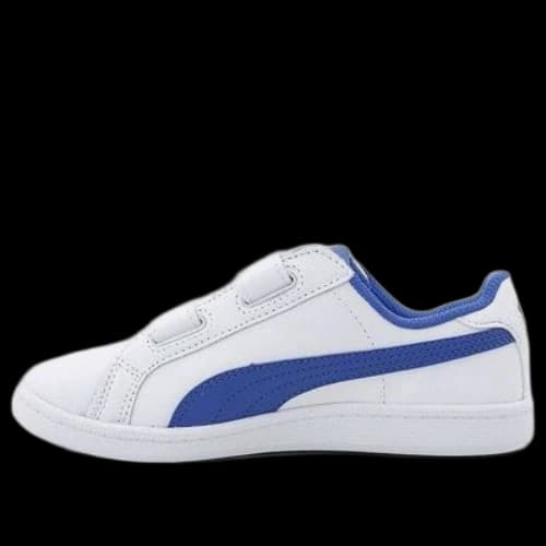 (PS) PUMA Smash Leather Casual Board Shoes White/Blue