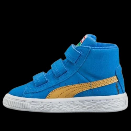 (TD) PUMA Suede Mid Sesame 'Blue White Yellow'