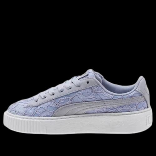 PUMA Basket Platform Fo Blue Lace Up 'Icelandic Blue' (Women's)