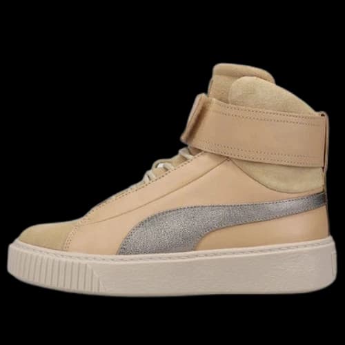 PUMA Basket Platform Mid Premium 'Tan' (Women's)
