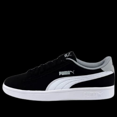 (GS) PUMA Smash v2 Buck Jr Sneakers Black/White