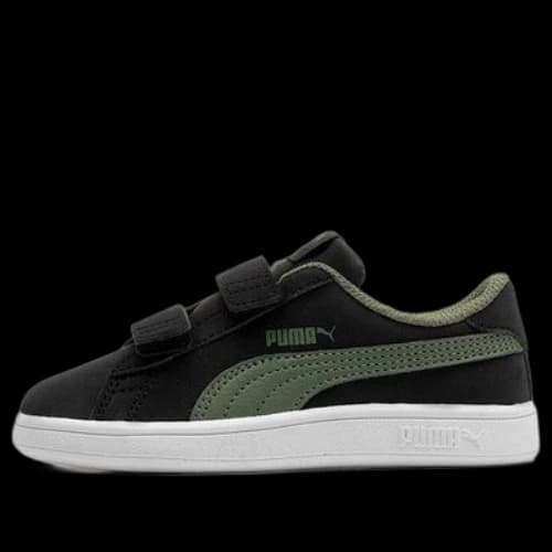(PS) PUMA Smash V2 Buck V Ps Leisure Board Shoes Black/Green