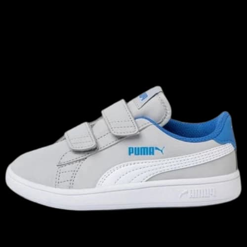(PS) PUMA Smash V2 Buck V Ps Leisure Board Shoes Grey/Blue