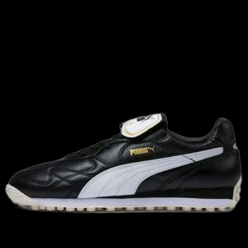 PUMA King Avanti Premium 'Black White Team Gold'