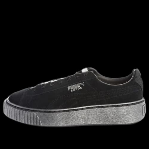 PUMA Suede Platform 'Black' (Women's)
