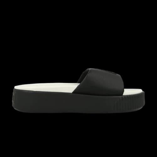 PUMA Platform Slide 'Black Whisper White' (Women's)