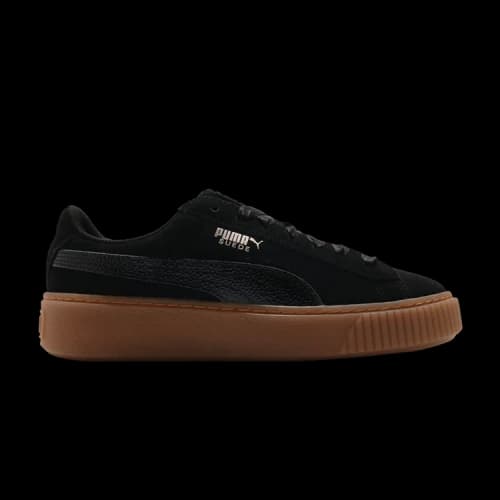 PUMA Suede Platform 'Bubble - Black' (Women's)
