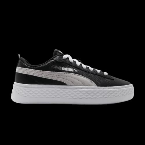 PUMA Smash Platform Leather 'Black' (Women's)