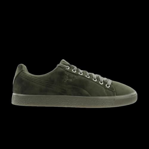 PUMA Clyde Velour Ice 'Olive Night'