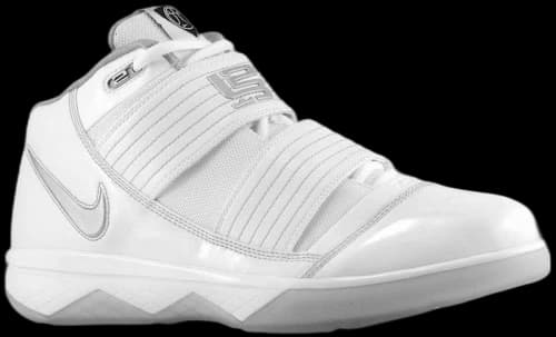Nike Zoom Soldier III Team Bank White Silver