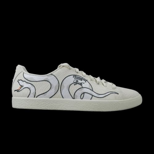 Puma Clyde 'White Snake Embroidery'