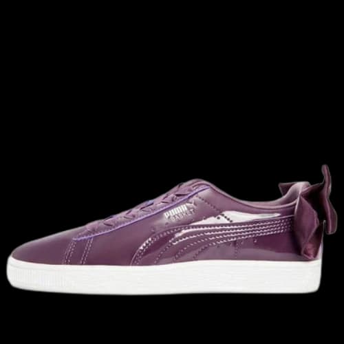 PUMA Basket Bow Glam Jr Leisure Sneakers K Purple