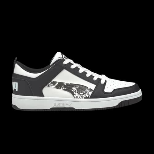 PUMA Rebound LayUp Low 'Black White Camo'