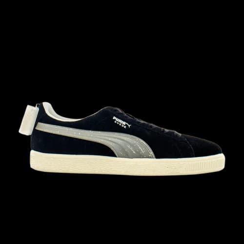 Puma Suede Bow Jelly Jr 'Black Grey Silver'