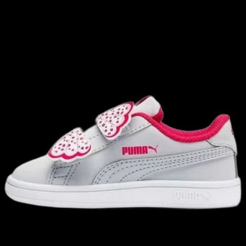 (TD) PUMA Smash v2 Butterfly AC Sneakers Grey/Red