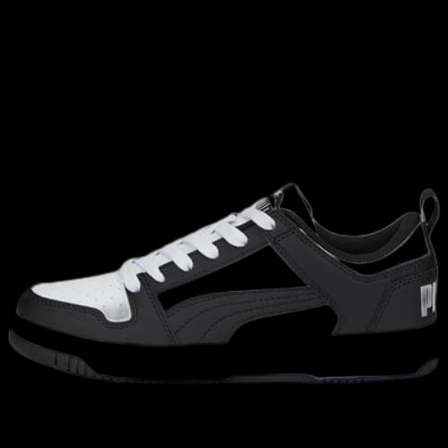 (GS) PUMA Rebound Lay-Up Lo 'White Black'